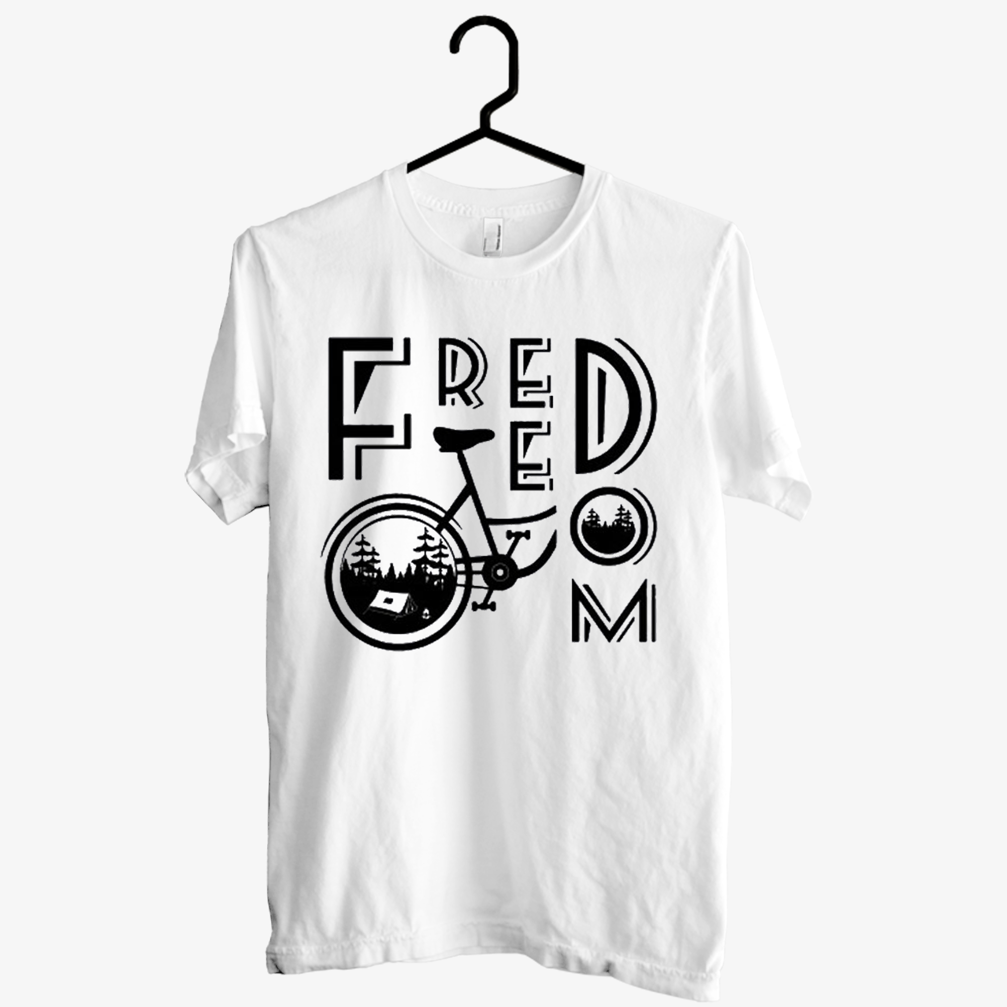 Mountain Bike Lover Bicycle Freedom World Bicycle Day T shirt