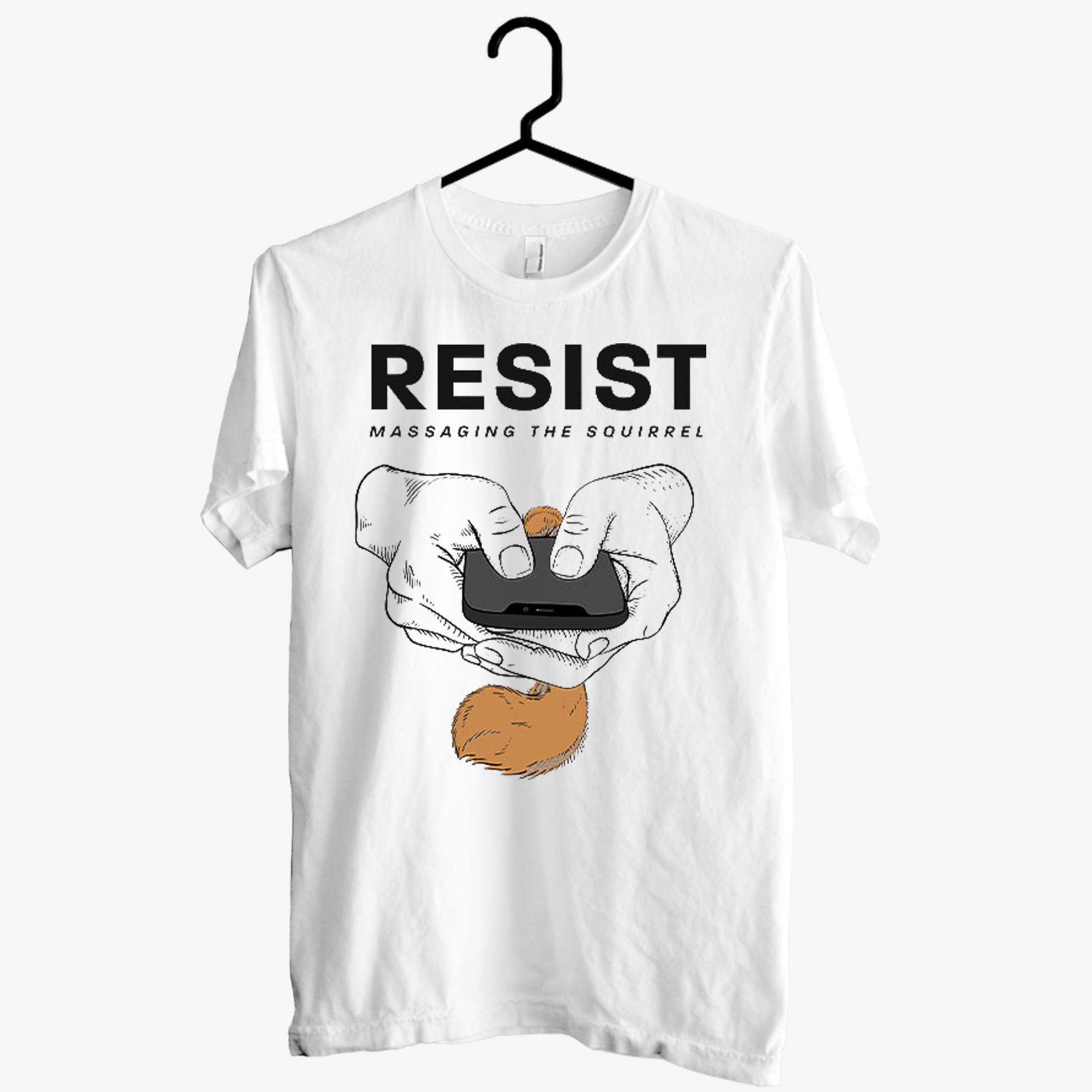 Resistor Massaging The Squirrel T shirt