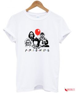 Friends Horror Movie Creepy Halloween Horror Team T-shirt