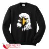 American Eagle Bald Eagle Face Design Sweatshirt