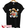 Anime One Piece Luffy And Chooper T-Shirt