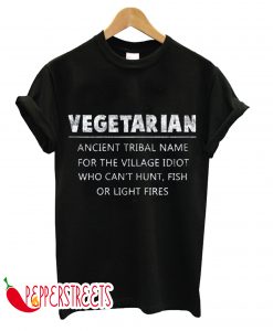 Anti Vegan Vegetarian Funny T-Shirt