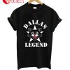 Black Cat Dallas Legend Football T-Shirt