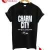 CHARM CITY Ravers Football T-Shirt