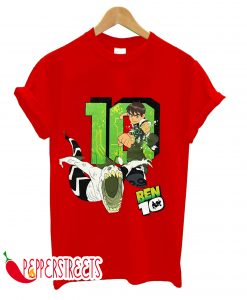 Cartoon Network Ben 10 Boys Red Colour T-Shirt