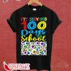 Eye Survived 100 Days Of School T-Shirta