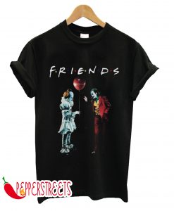 FRIENDS PENNYWISE WITH JOKER T-SHIRT