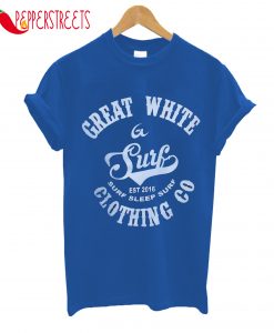 Great White Surf Sleep Surf Clothing Co T-Shirt