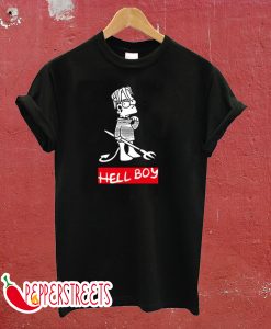 Hellboy Bart Simpson T-Shirt