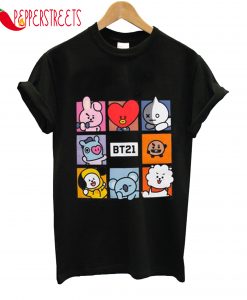 Hot Topic BT21 Squares T-Shirt