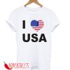 I Love Usa T-shirt