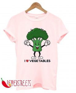 I Love Vegetables T-Shirt