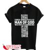 Man Of God Cross T-Shirt