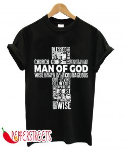Man Of God Cross T-Shirt