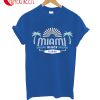Miami Beach Florida Blue T-Shirt