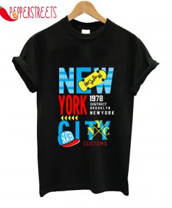 New York 1978 City Custom T-Shirt