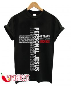 PERSONAL JESUS 40 YEARS 1980-2020 T-SHIRT