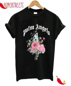 Palm Angels Pink Rose T-Shirt