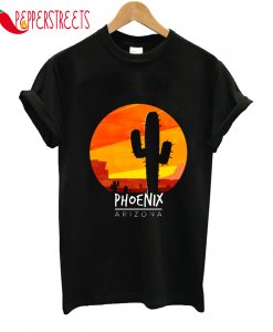 Phoenix Arizona 80's Vintage Cactus Summer T-Shirt