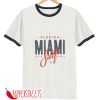 Star 3 Florida Miami South Surf Beach T-Shirt