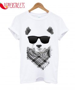 Sunglasses Panda Funny T-Shirt