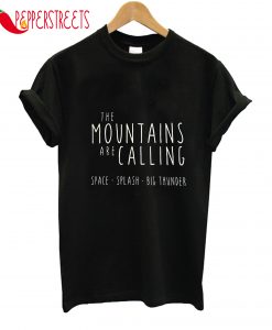 The Disney Mountains Are Calling Crew Neck T-Shirt