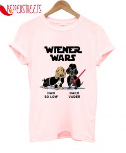 Wiener Wars Han So Low Dach Vader T-Shirt