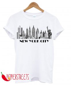 kids NYC skyline T-Shirt