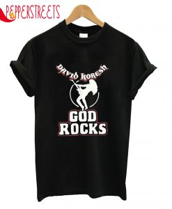 David Koresh God Rocks T-Shirt