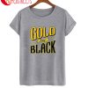 Gold And Black T-Shirt