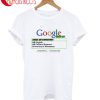 Google Digos City Liberal Arts Department Feeling T-Shirt