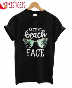 Resting Beach Face T-Shirt