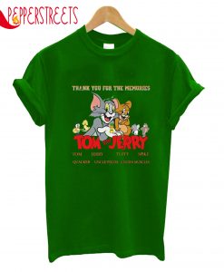 Thank You For The Memories Tom And Jerry T-Shirt