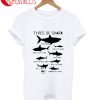 Types Of Shark T-Shirt
