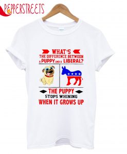 What's The Difference Between The Puppy Stops Whining T-Shirt