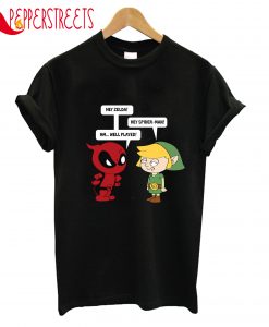 Zelda With Spider-man T-Shirt