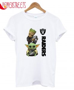 Baby Yoda And Raiders T-Shirt