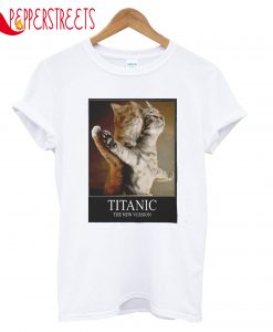 Cat Titanic T-Shirt