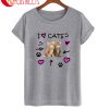 I Love Cats T-Shirt