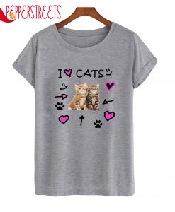 I Love Cats T-Shirt