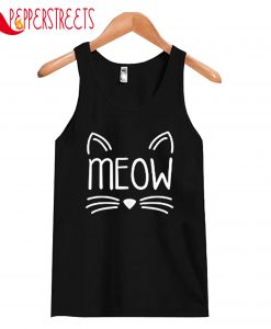 Meow Cat Tank-Top