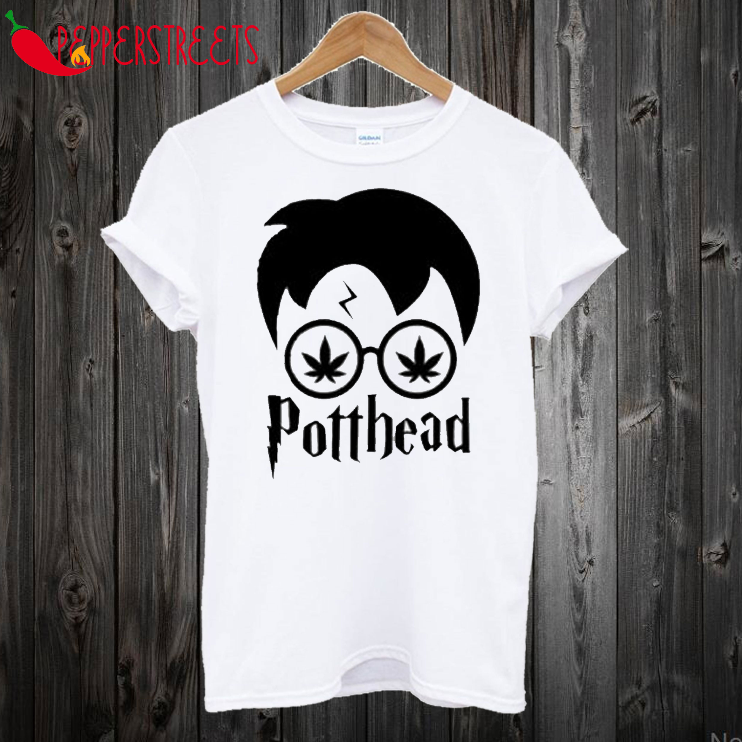 Potthead Weed Harry Potter T-Shirt