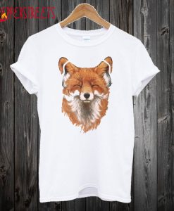 Smiling Musical Fox Classic T-Shirt