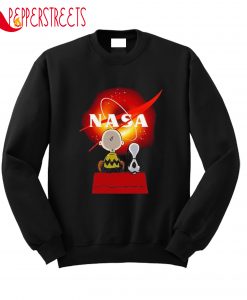 Snoopy And Charlie Nasa Sweatshirt