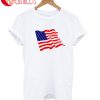 Waving America Flag T-Shirt