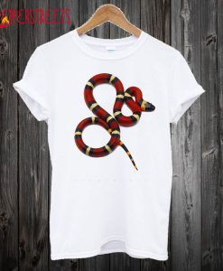 Snake White White T-Shirt