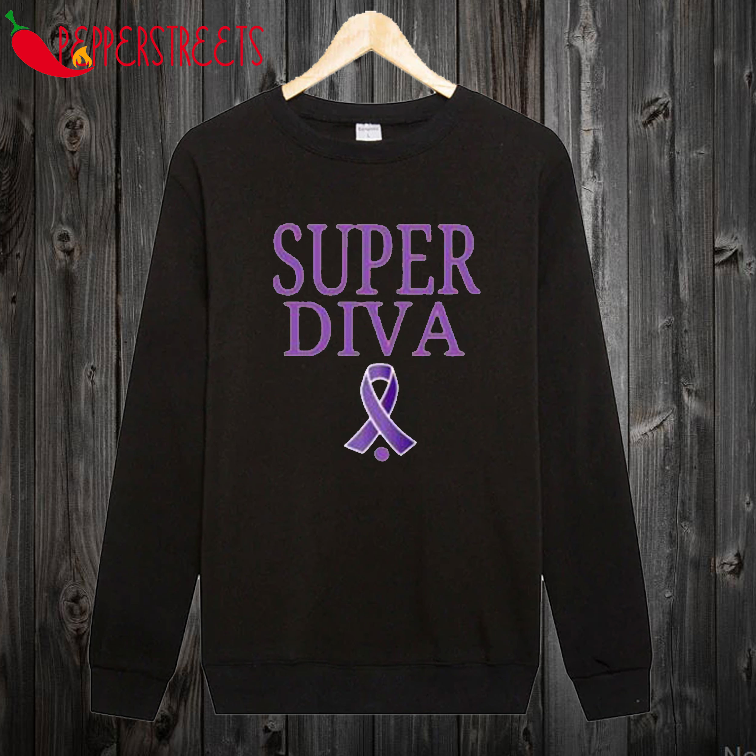 Super Diva Cancer Ruther Bader Ginsburg Sweatshirt
