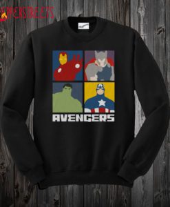 Avengers Assemble Black Sweatshirt