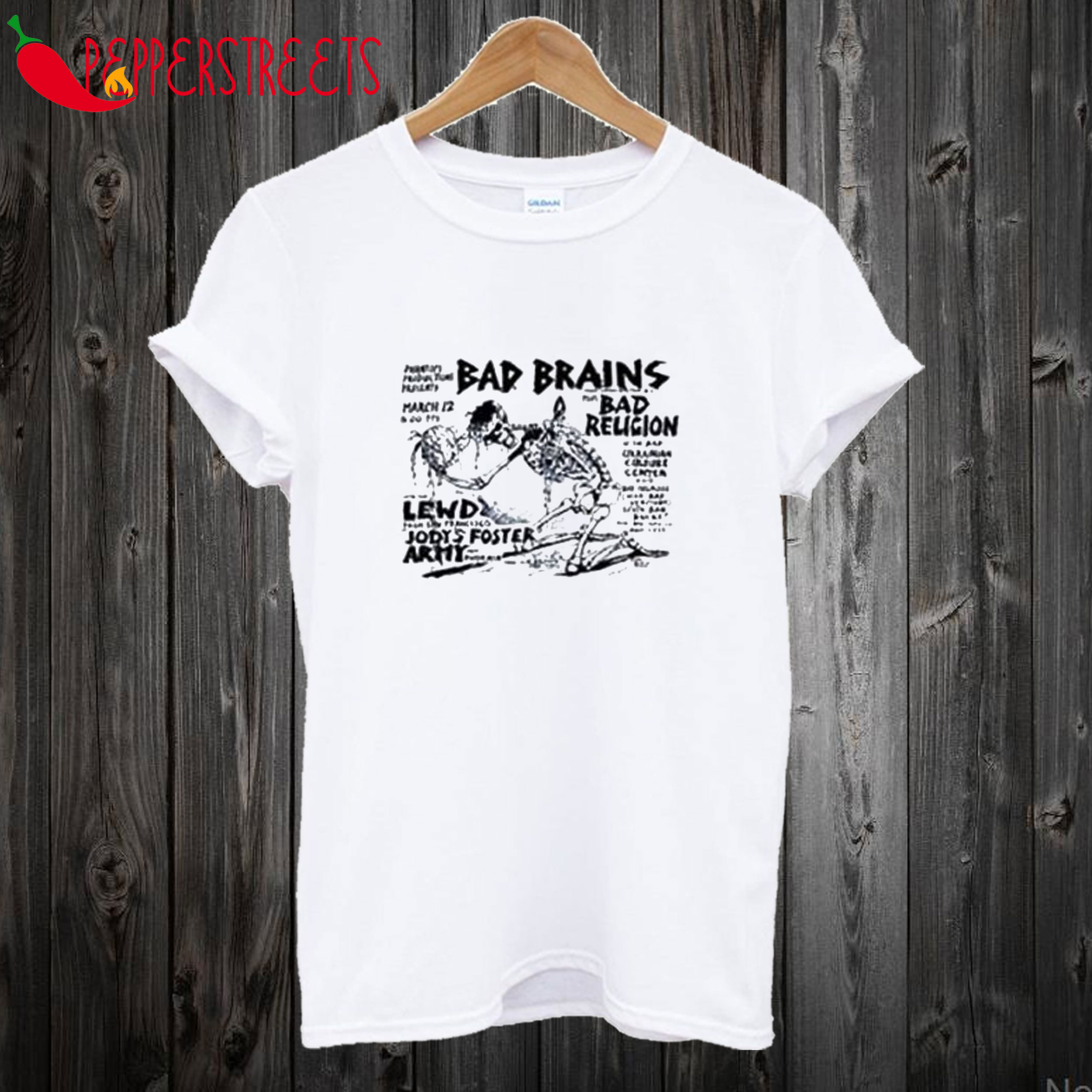 Bad Brains Bad Religion T Shirt