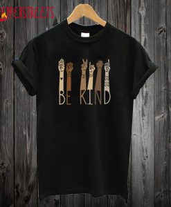 Be Kind Sign Language T Shirt